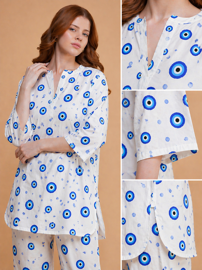 Blue Nazar Breeze co-ord set