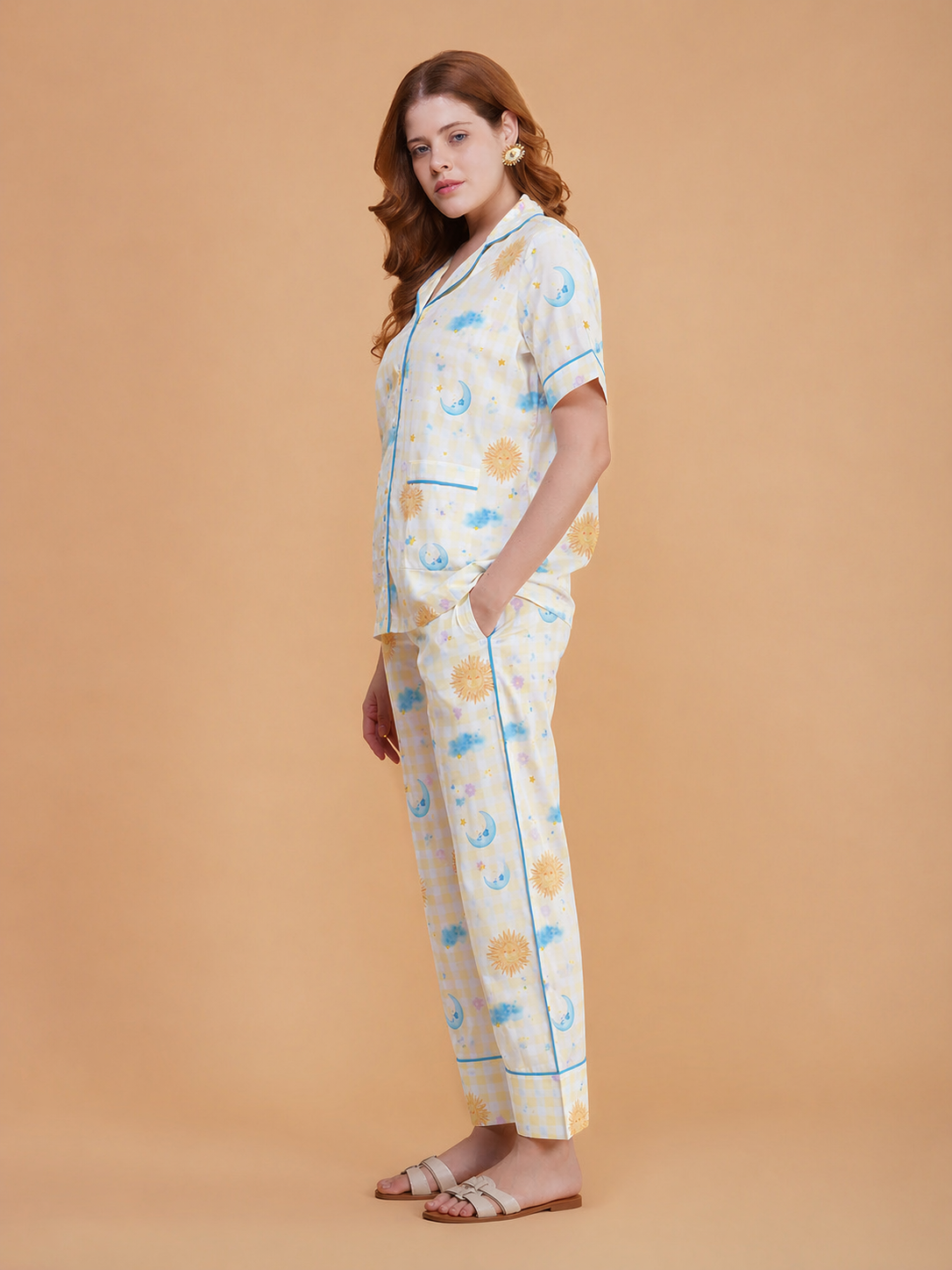 Daydream Celestial Cotton Pajama Set