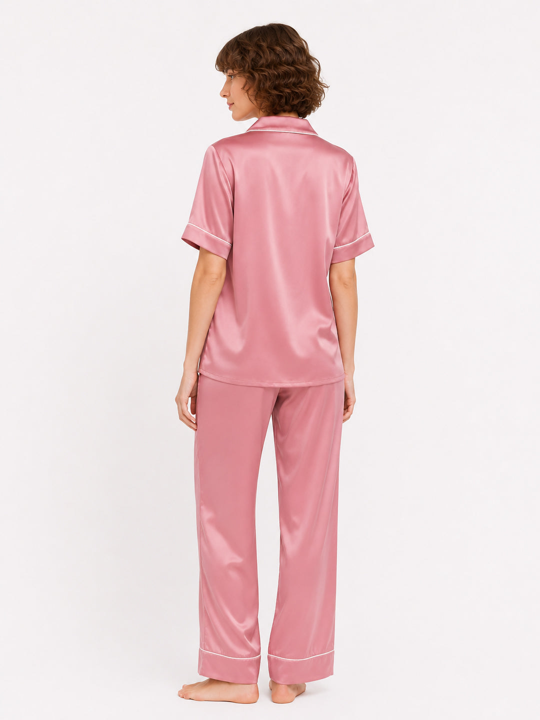 Cameo Satin Pajama Set