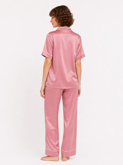 Cameo Satin Pajama Set