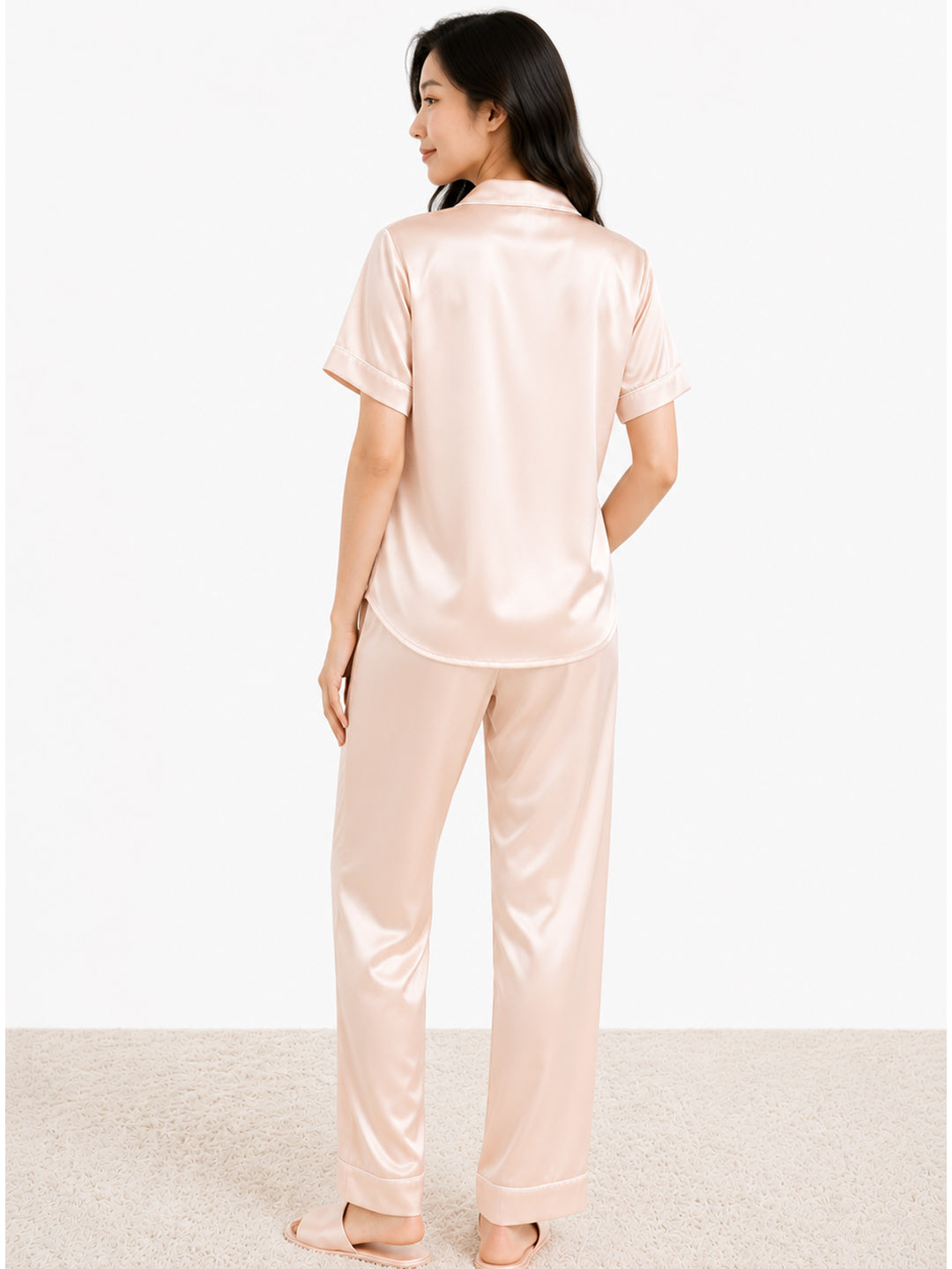 Brume Satin Pajama Set