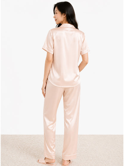 Brume Satin Pajama Set