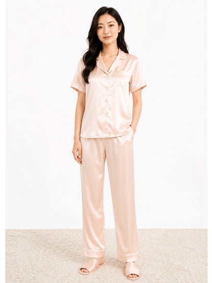 Brume Satin Pajama Set