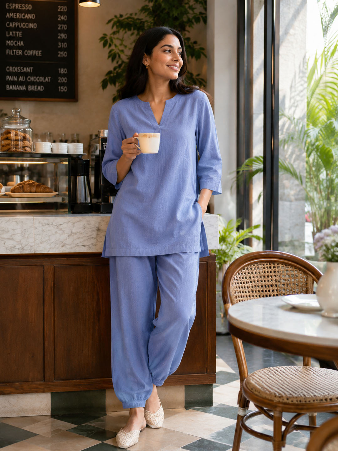 THE NEEL LINEN SET