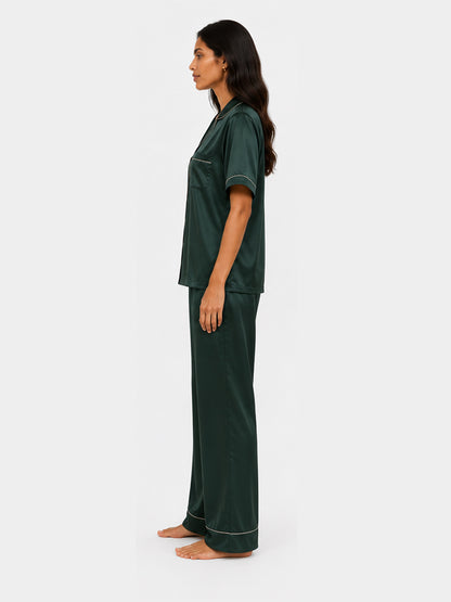 Laurel Satin Pajama Set