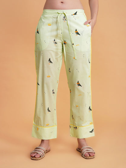 Birdie Brunch Cotton Pajama Set