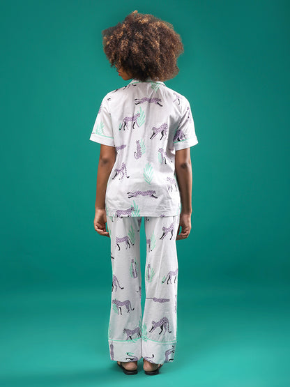 Wild Mauve Cotton Pajama Set