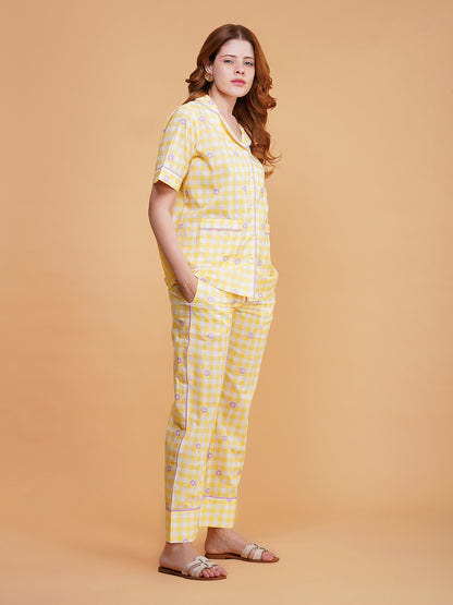 Picnic Bloom Cotton Pajama Set