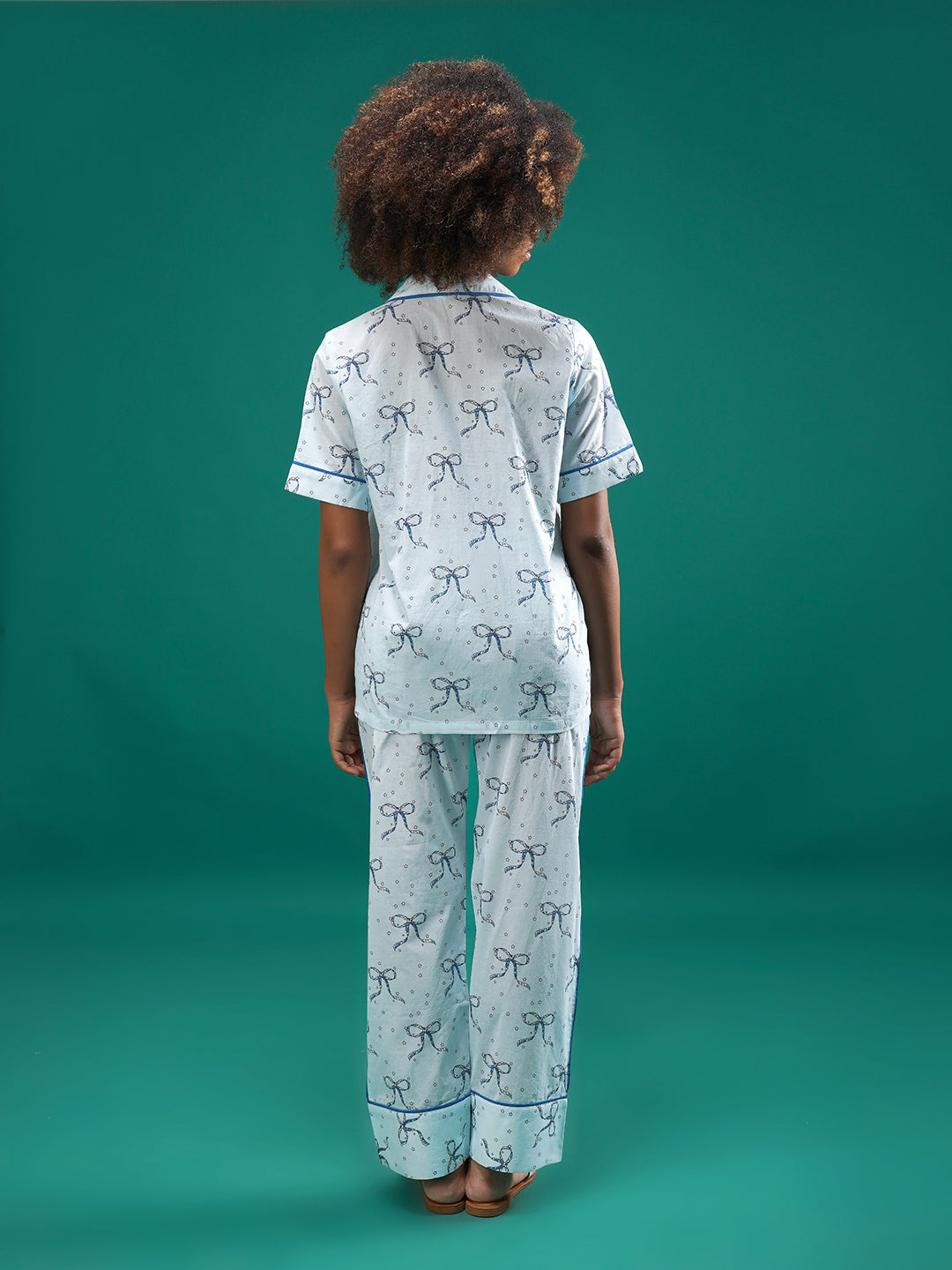 Twilight Bows Cotton Pajama Set