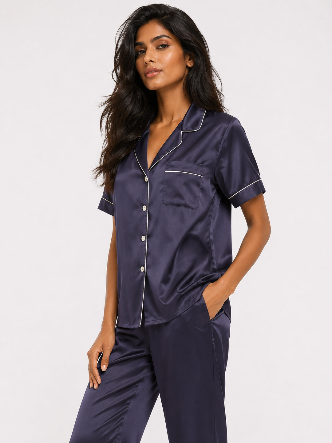 Nocturne Satin Pajama Set