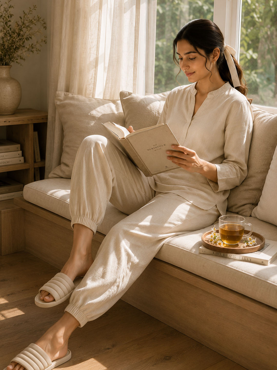 THE MALAI LINEN SET