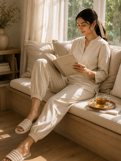 THE MALAI LINEN SET
