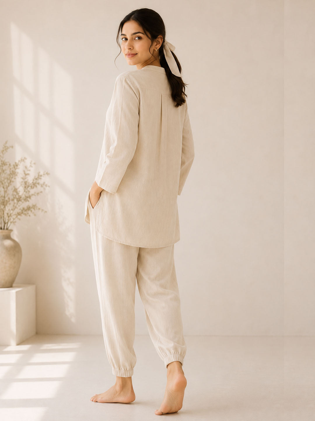 THE MALAI LINEN SET