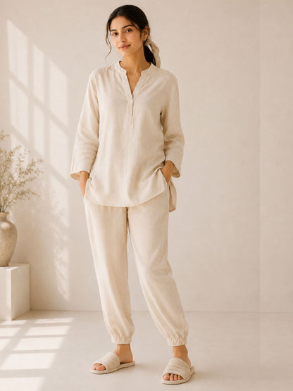 THE MALAI LINEN SET