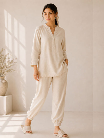 THE MALAI LINEN SET