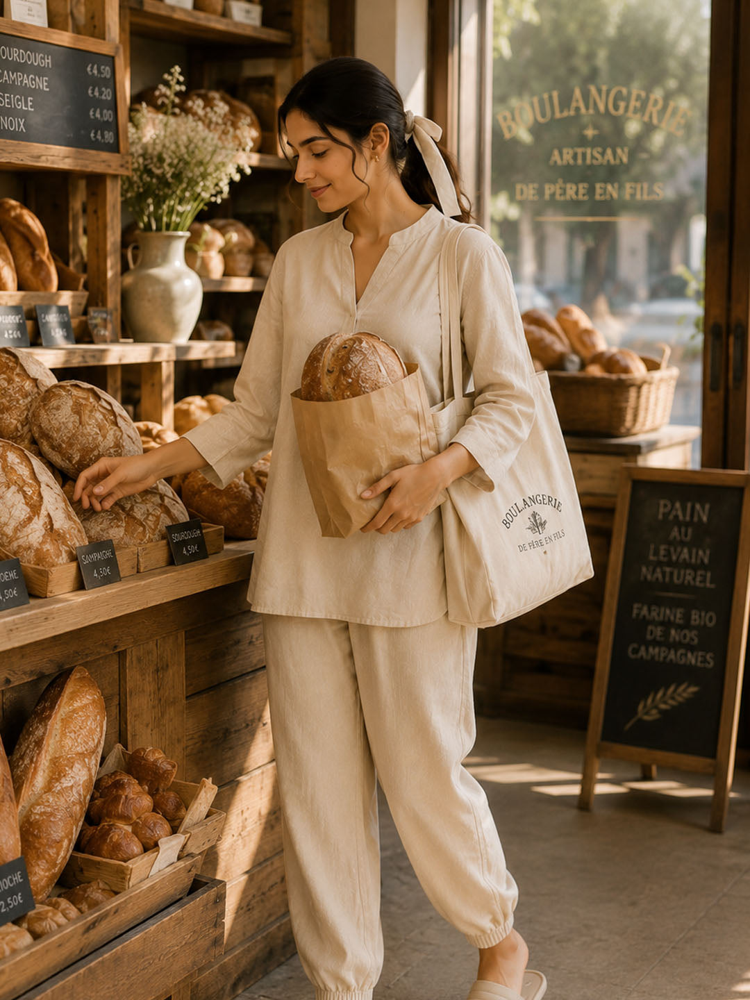 THE MALAI LINEN SET