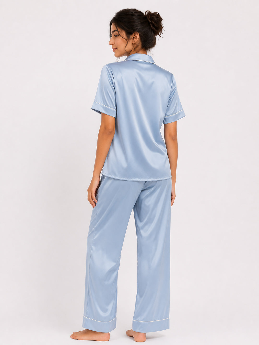 Zephyr Satin Pajama Set