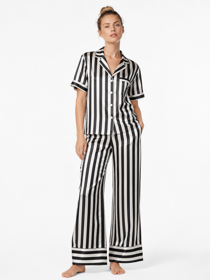 Éclipse Satin Pajama Set