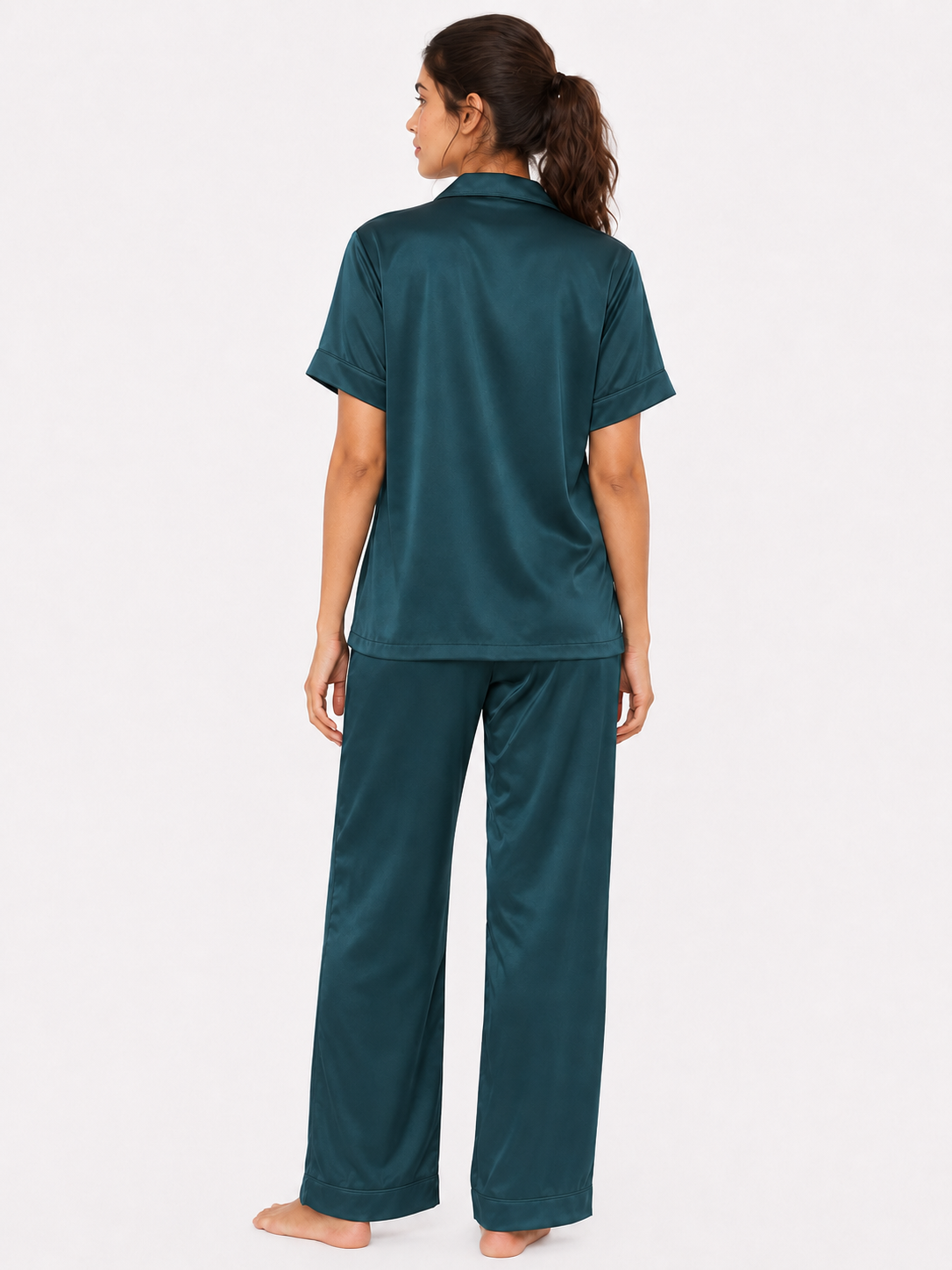Pelagia Satin Pajama Set