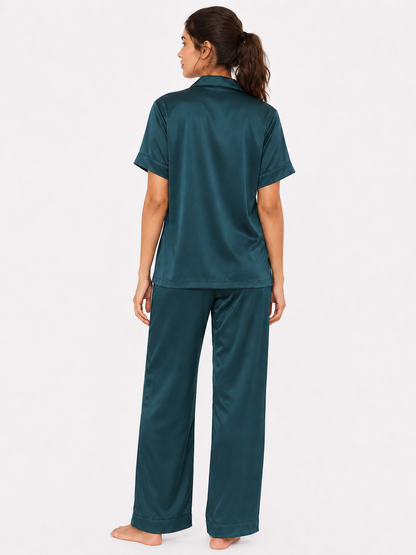 Pelagia Satin Pajama Set