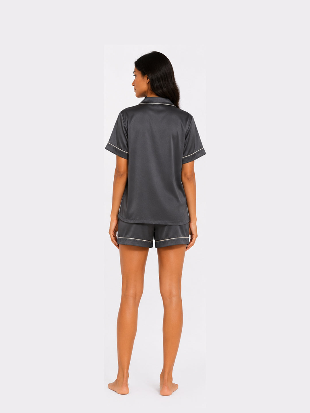 Mercure Satin Shorts Set