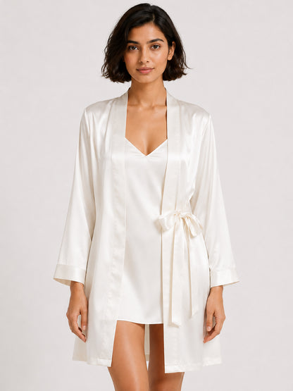 Nacre Satin Set