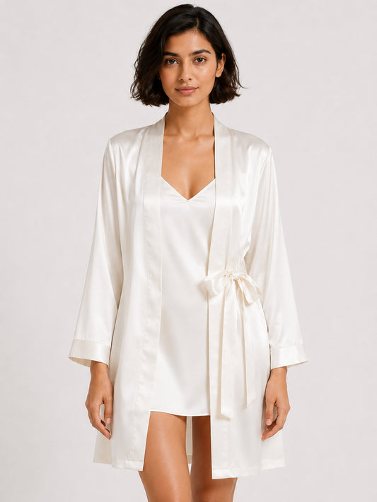 Nacre Satin Set