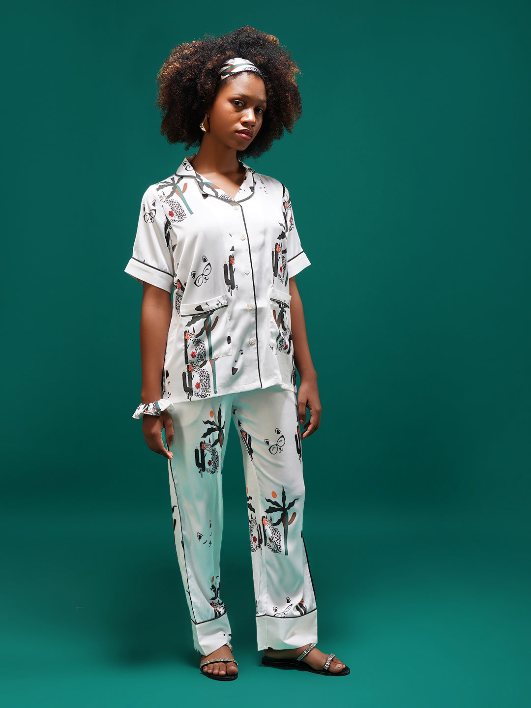 Wild Doodles  Pajama Set