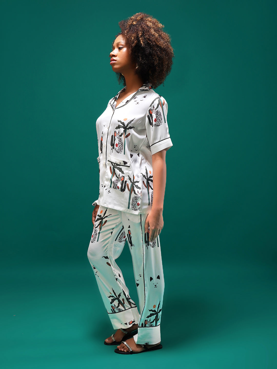 Wild Doodles  Pajama Set