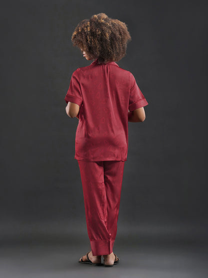 Velvet Heart Pajama Set