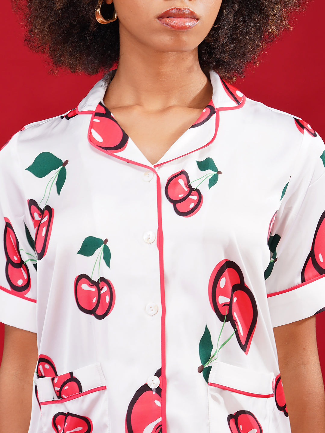 Cherry Pop Shorts Set