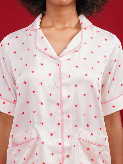 Blush Reverie Shorts Set