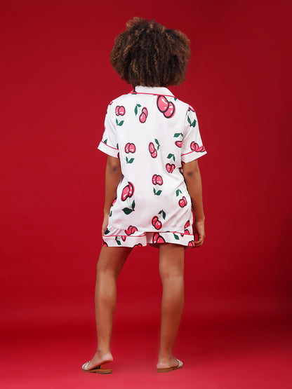 Cherry Pop Shorts Set