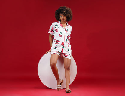 Cherry Pop Shorts Set