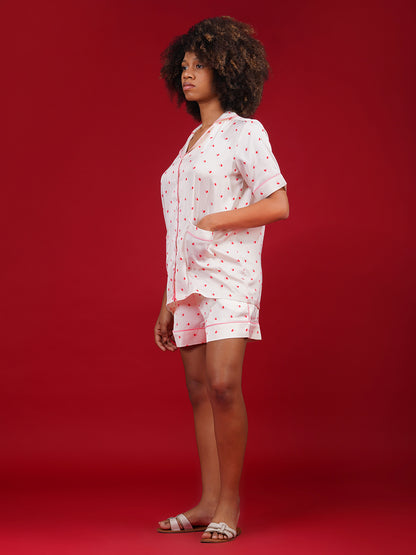 Blush Reverie Shorts Set