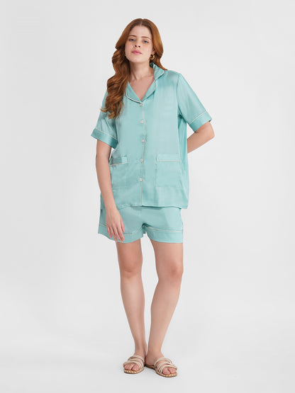 Sage Calm Shorts Set