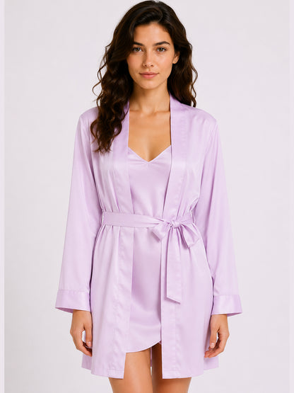 Wisteria Satin Set