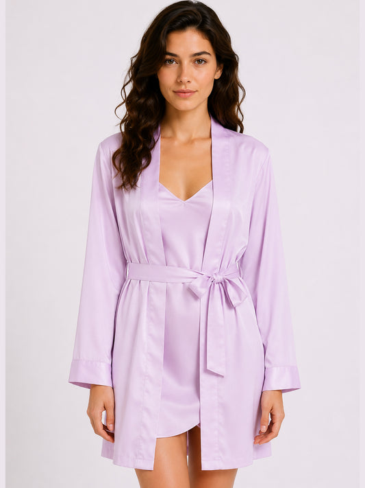 Wisteria Satin Set